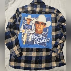 Custum Made BRAD PAISLEY FLANNEL